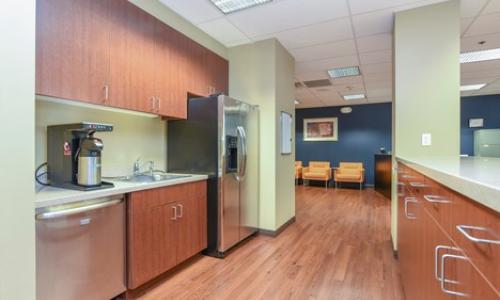 Kitchen and lounge